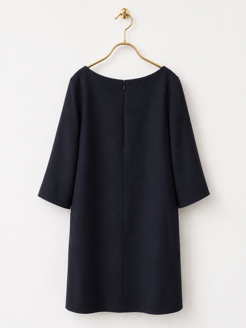Lafayette 148 New York classic navy minimalist Business Career dress Plus SZ 2X - Picture 4 of 4